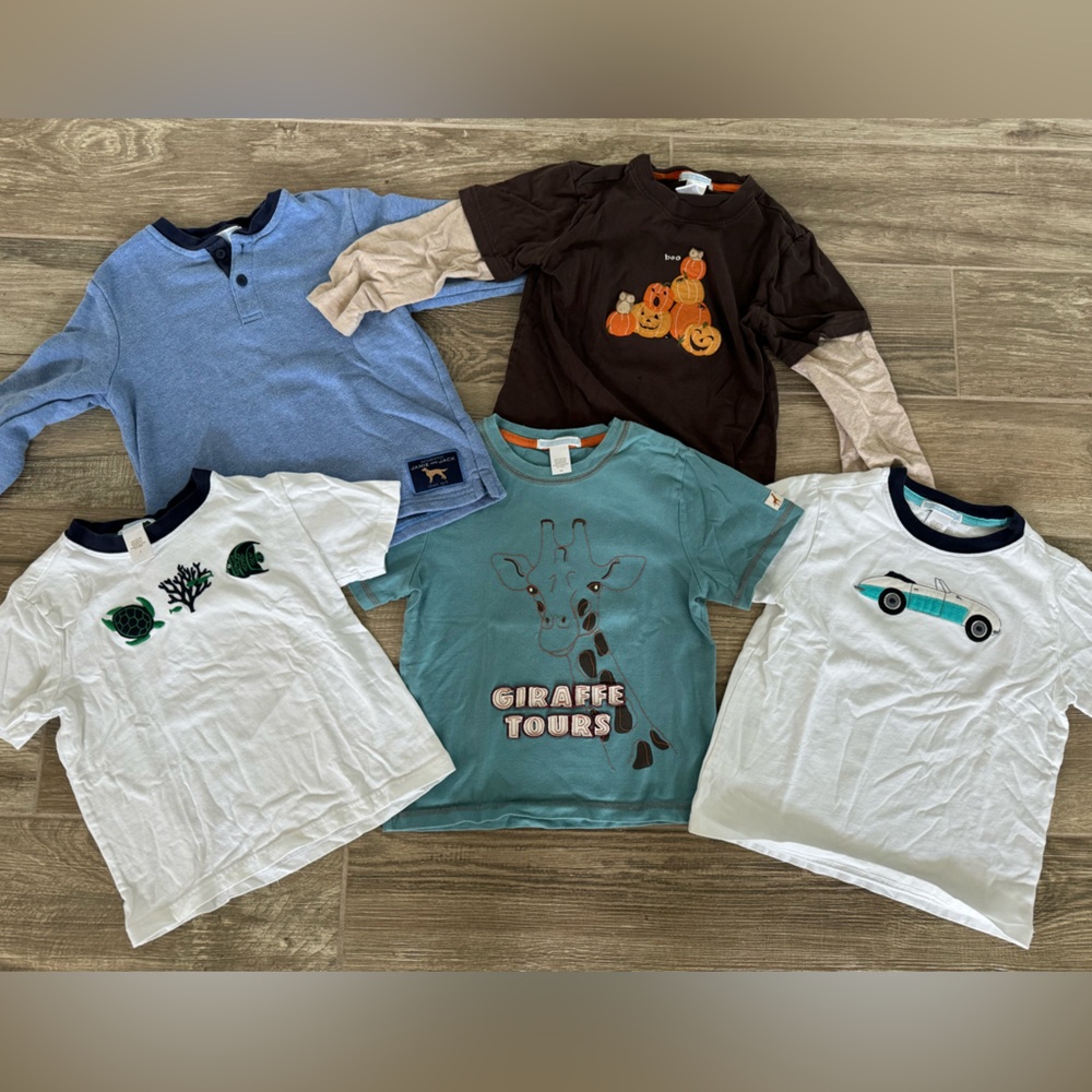 4T Janie and Jack shirt lot